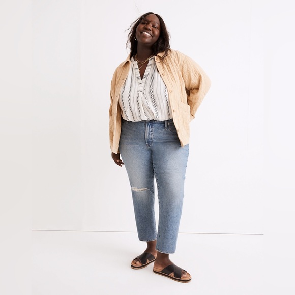 Madewell Denim - MADEWELL The Plus Mid-Rise Perfect Vintage Jean size 18W